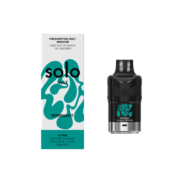 Solo MAX Peppermint 35mg/mL 10mL pod