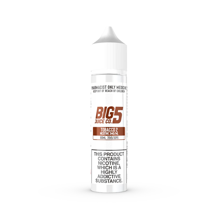 Big 5 - Tobacco 2 FREEBASE (60ML BOTTLE)