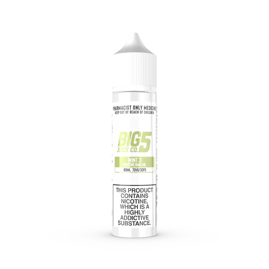 Big 5 - MINT 3 Freebase (60ML BOTTLE)