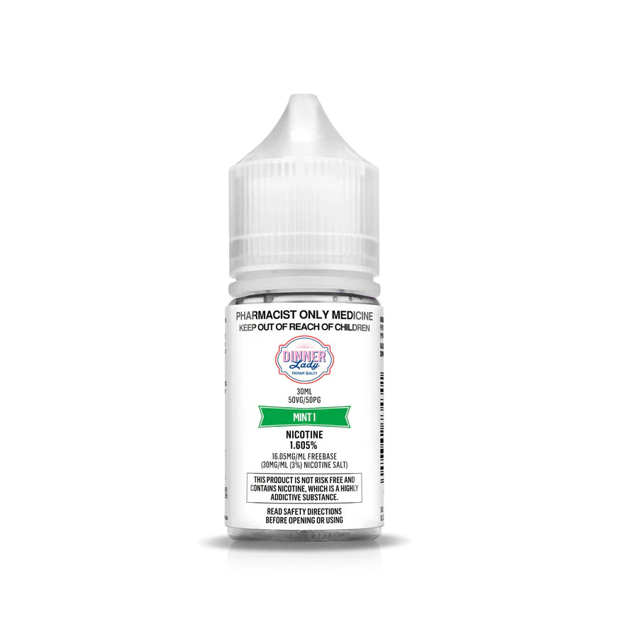 Dinner Lady - Mint 1 Nicotine Salts (30ML BOTTLE)