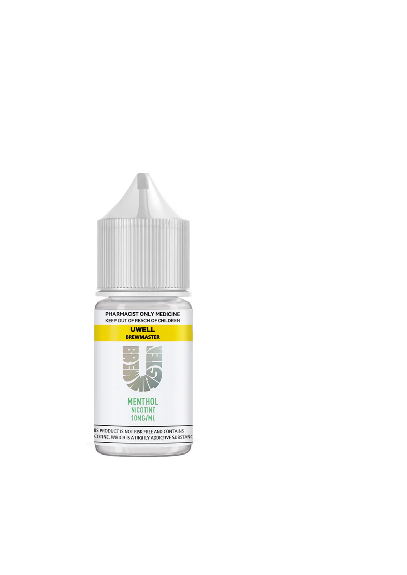 UWELL BREWMASTER MENTHOL NICOTINE SALTS (30ML BOTTLE) - S3 25/50mg