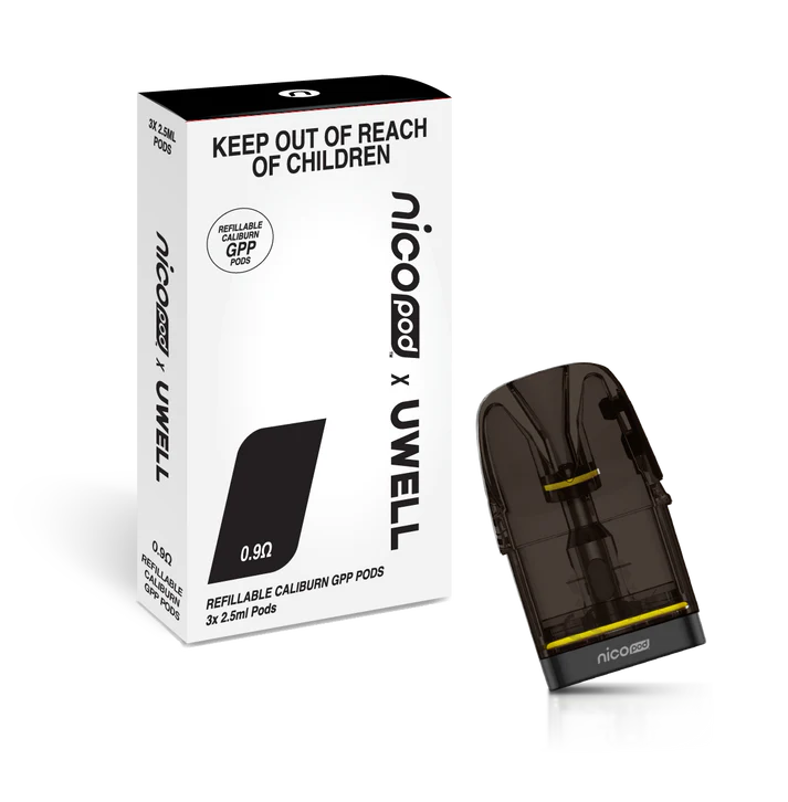 NicoPod x Uwell Refillable Caliburn G3 Pods (3 x 2.5ml)