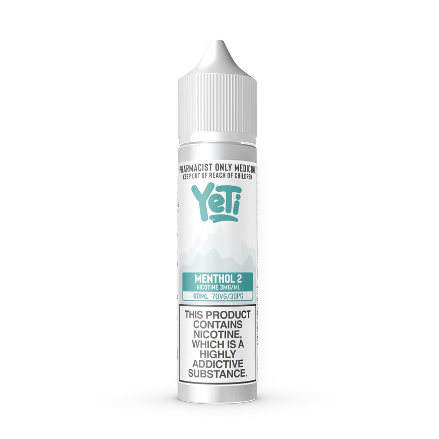 Yeti - Menthol 2 Freebase (60ml Bottle)