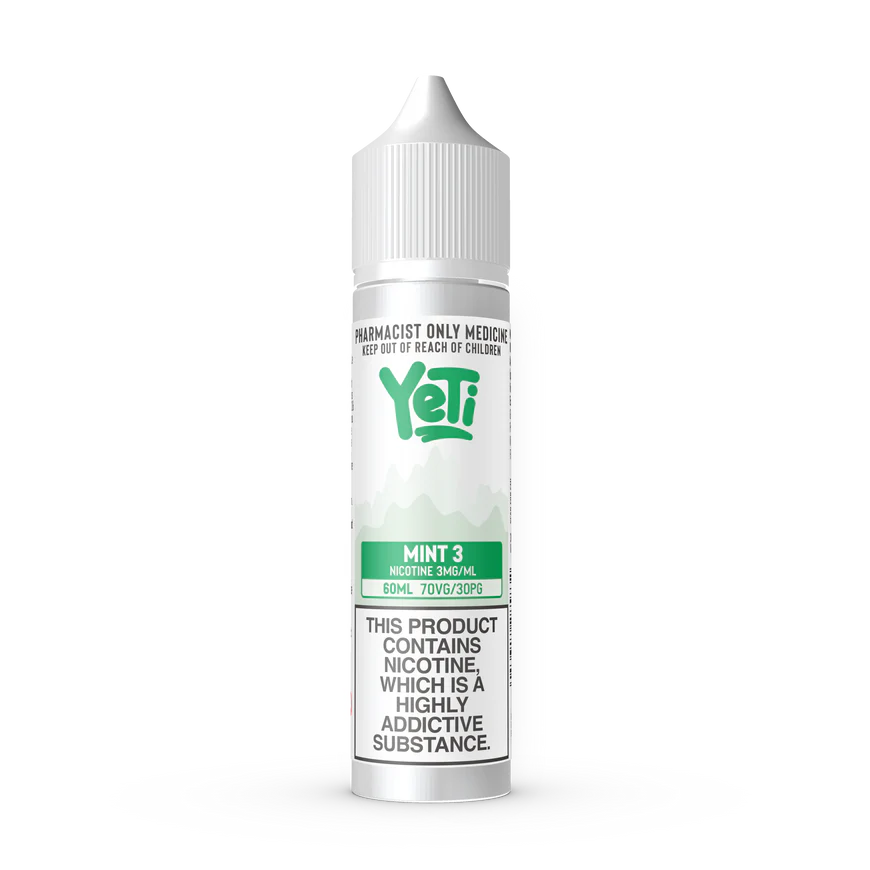 Yeti - Mint 3 (60ml Bottle)