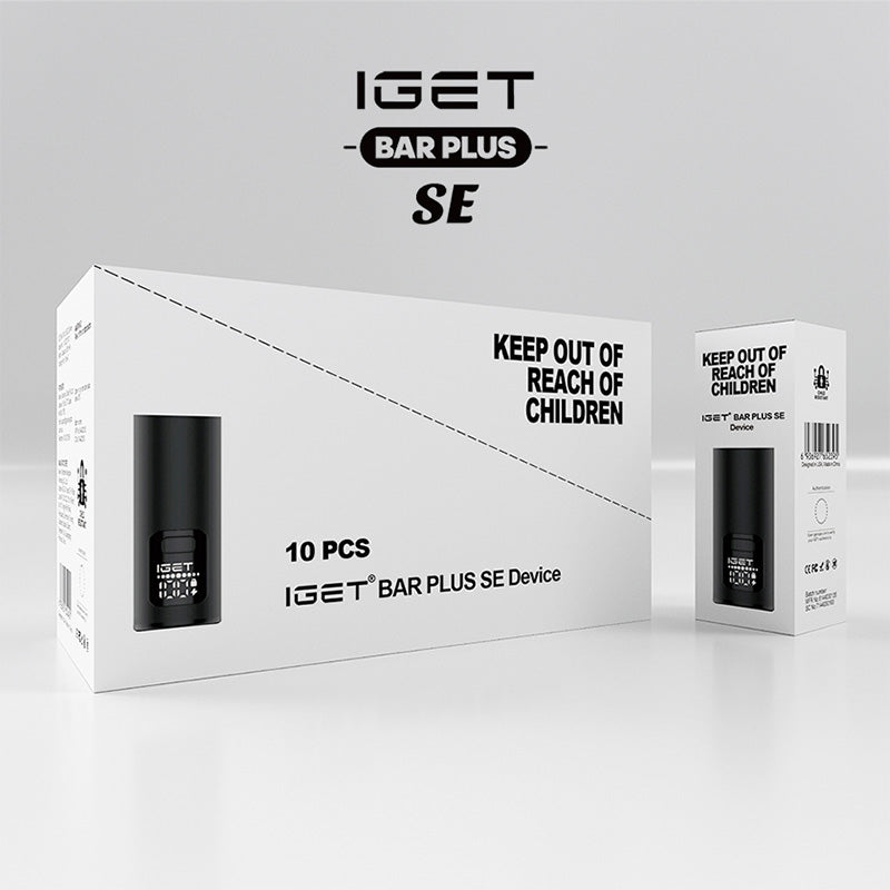 IGET BAR PLUS SE DEVICE - BLACK